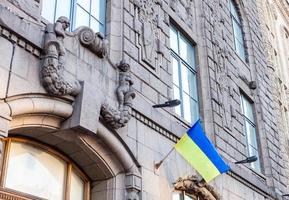 bandeira ucraniana foto