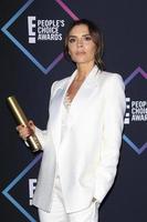 los angeles 11 de novembro - victoria beckham no peoples choice awards 2018 no barker hanger em 11 de novembro de 2018 em santa monica, ca foto