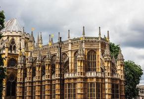 hdr casas do parlamento em londres foto