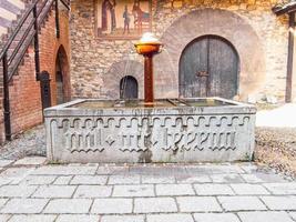 hdr castello medievale, torino, itália foto