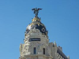 a cidade de madri na espanha foto