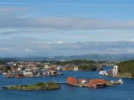 a cidade de stavanger foto