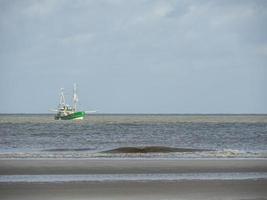 a ilha de spiekeroog na alemanha foto