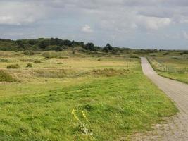 a ilha de spiekeroog na alemanha foto