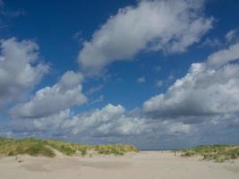 a ilha de spiekeroog na alemanha foto