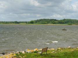 maasholm no rio schlei na alemanha foto