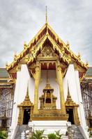 dusit maha prasat throne hall, templo da esmeralda buddha foto