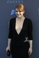 los angeles, 17 de janeiro - bryce dallas howard no 21º prêmio anual de escolha da crítica no barker hanger em 17 de janeiro de 2016 em santa monica, ca foto