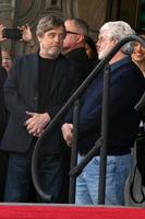 8 de março de los angeles - mark hamill na cerimônia da estrela mark hamill na calçada da fama de hollywood em 8 de março de 2018 em los angeles, ca foto