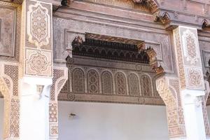 palácio da bahia em marrakech, marrocos foto