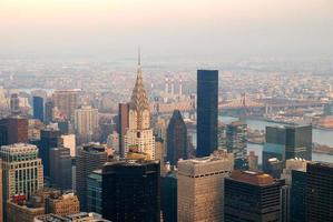 skyline de manhattan da cidade de nova york foto