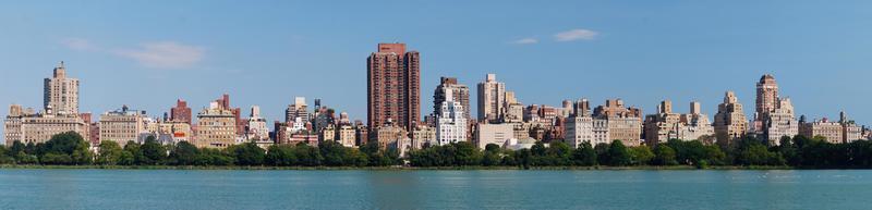 panorama do central park de Nova York foto