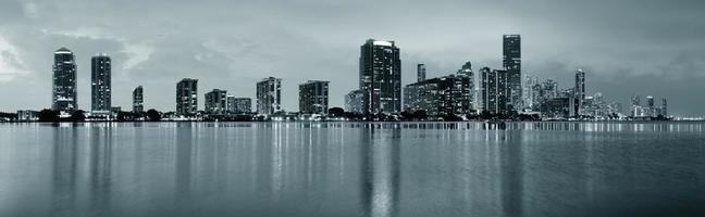 cena noturna de miami foto