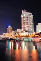 rua da praia sul de miami foto