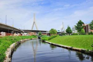 Boston Leonardo P. zakim bunker hill memorial bridge foto