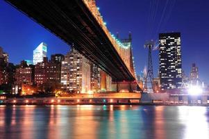 ponte de queensboro e manhattan foto