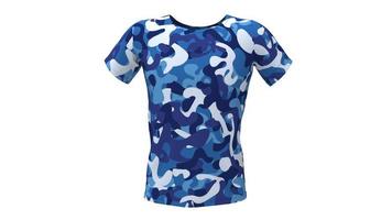 3d camiseta de camuflagem militar masculina modelo 3d foto