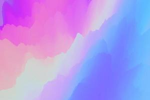 fundo de respingo gradiente holográfico abstrato. renderização em 3d de explosão congelada colorida foto