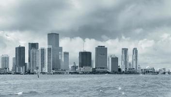 Miami preto e branco foto