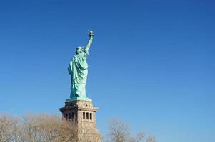 nova york cidade manhattan estátua da liberdade foto