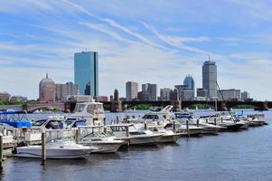 paisagem urbana em boston foto