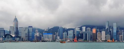 skyline de hong kong foto