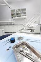 instrumentos odontológicos de close-up
