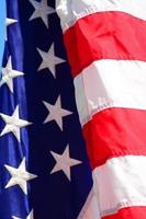 bandeira americana close-up foto