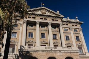 a construção do governo militar. Barcelona, Catalunha, Espanha foto