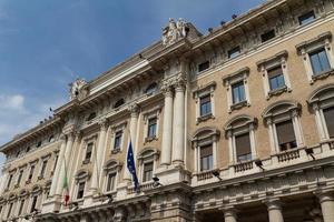 Roma, Itália. detalhes arquitetônicos típicos da cidade velha foto