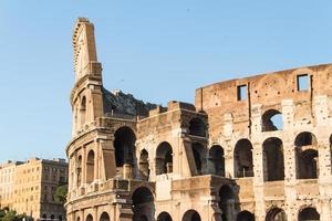 Coliseu, em Roma, Itália foto