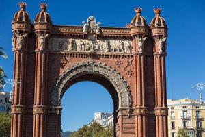 barcelona arco do triunfo foto