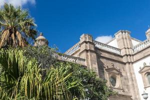 catedral das ilhas canárias, plaza de santa ana em las palmas de gran canaria foto