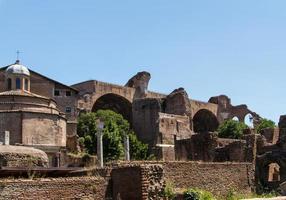 ruínas romanas em roma, fórum foto