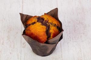 doce saboroso muffin foto