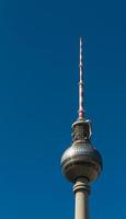 torre de televisão em berlim mitte foto