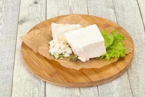 queijo feta tradicional grego macio foto