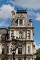 edifício histórico em paris frança foto