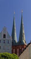 fileira de edifícios em Berlim, Alemanha foto