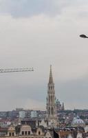 vista da cidade de bruxelas foto