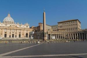 Praça de São Pedro, Roma, Itália foto