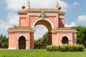 Roma, Itália. detalhes arquitetônicos típicos da cidade velha foto