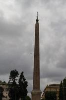 Piazza del Popolo em Roma foto