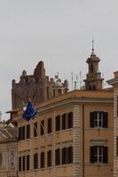 roma, o edifício da consulta na praça do quirinale. foto