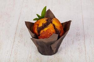 doce saboroso muffin foto