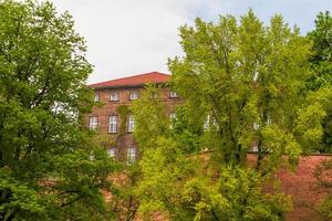 castelo real em wawel, cracóvia foto