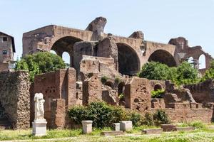 ruínas romanas em roma, fórum foto