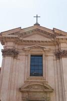 Roma, Itália. detalhes arquitetônicos típicos da cidade velha foto