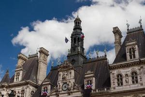 edifício histórico em paris frança foto