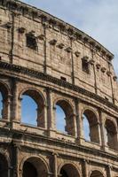 o Coliseu, em Roma, Itália foto